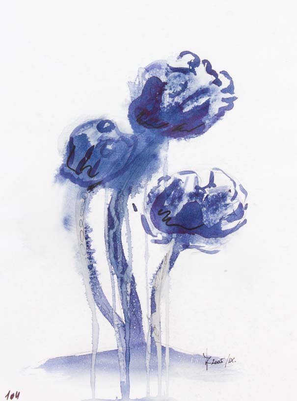 104 Mohnblumen VI./ Poppy VI.