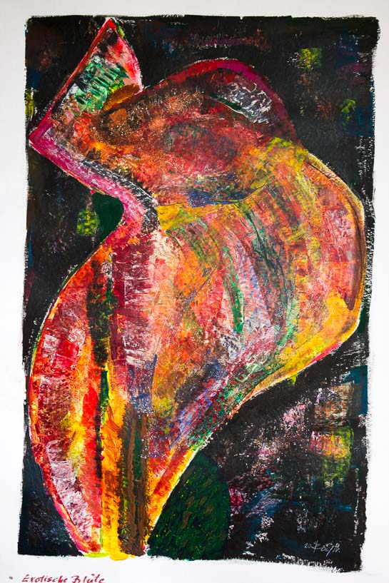 168 Exotische Blüte III.