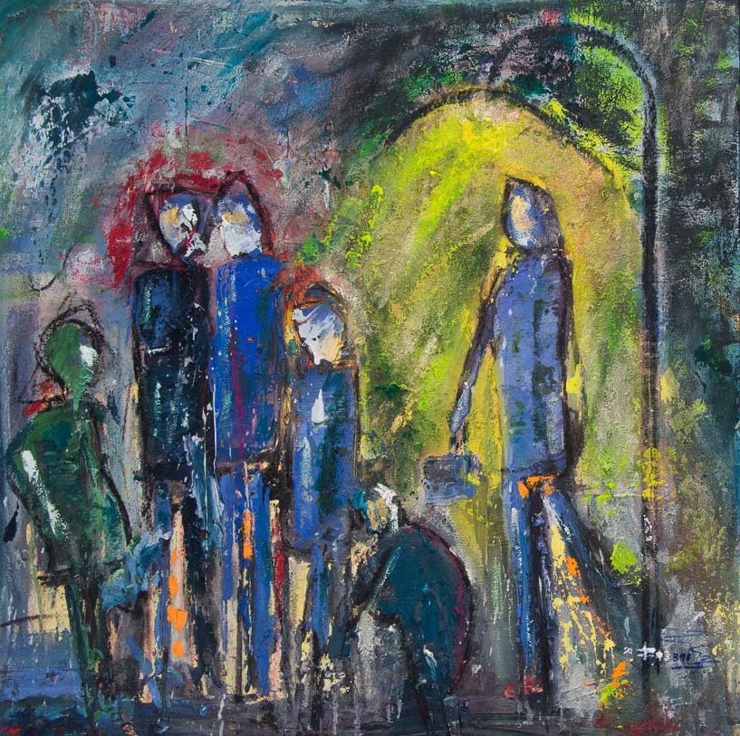 398 Großstadt in der Nacht