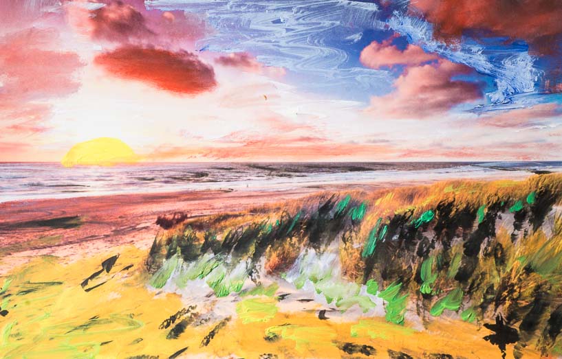 466 Sonnenuntergang auf Borkum II.