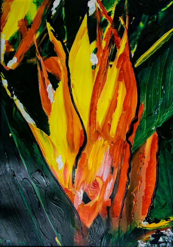 444 Exotische Blüte III.