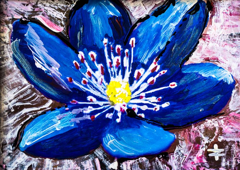 457 Exotische Blüte VII.